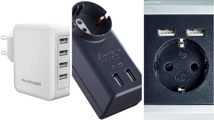 Prese elettriche da muro USB: e tutto è in ordine! - Casa Curata