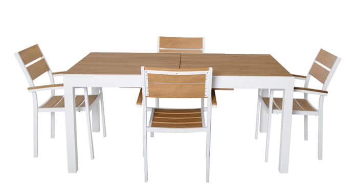 Set tavolo e sedie Cayman