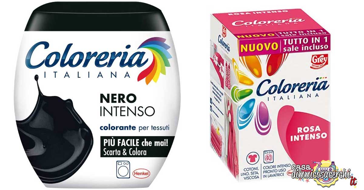 colori per tessuti