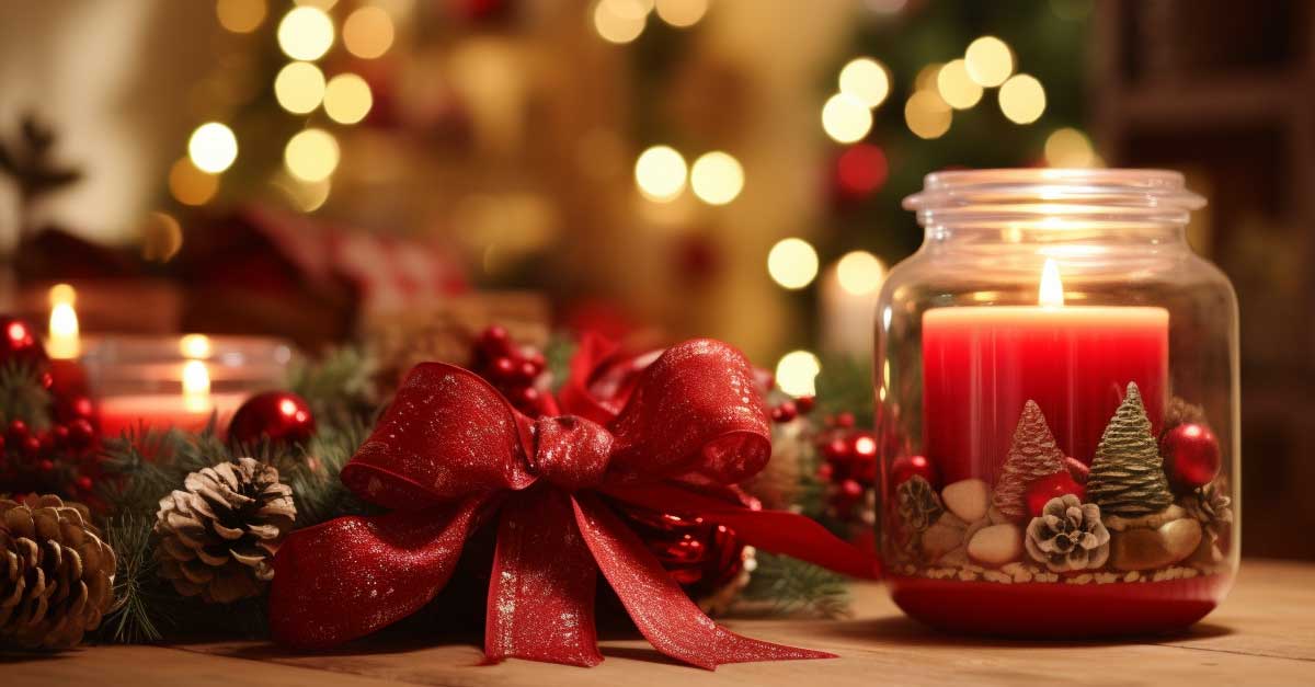 Candele profumate natalizie: per creare l'atmosfera delle feste